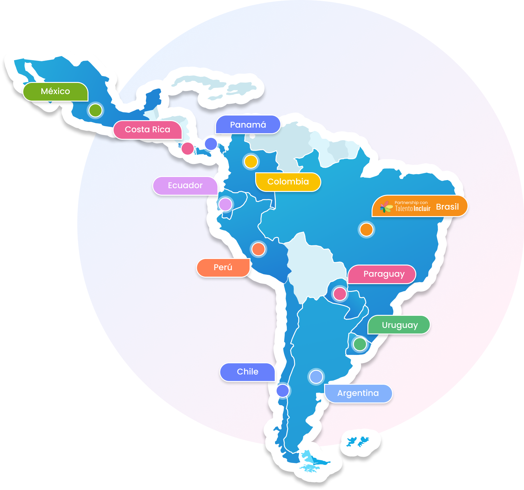 mapafinal Imagen de mapa donde Incluyeme.com esta presente.